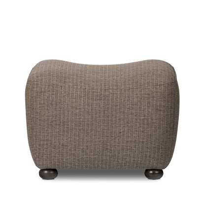 Kylo Ottoman in Ambro Stripe