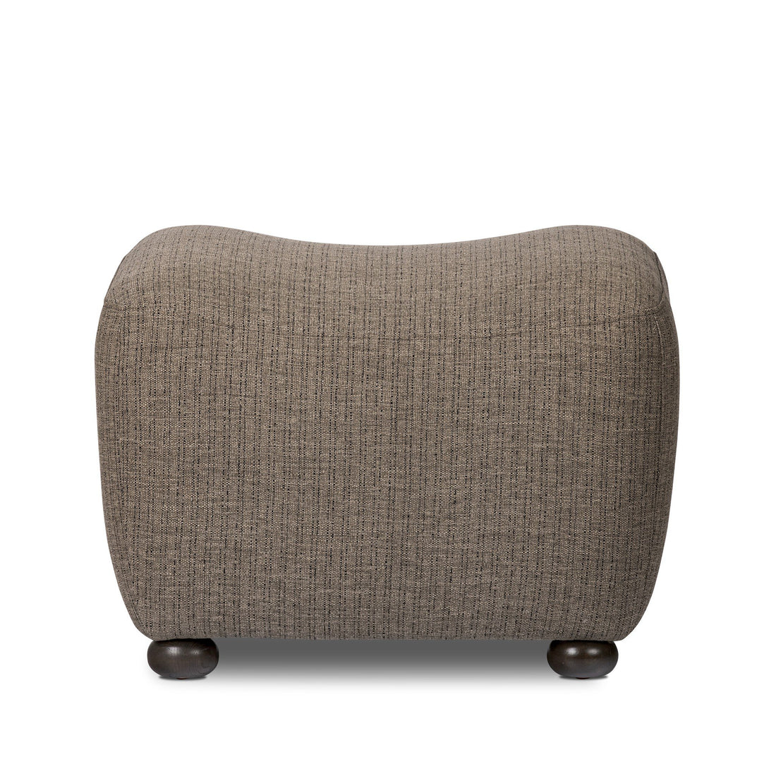 Kylo Ottoman in Ambro Stripe