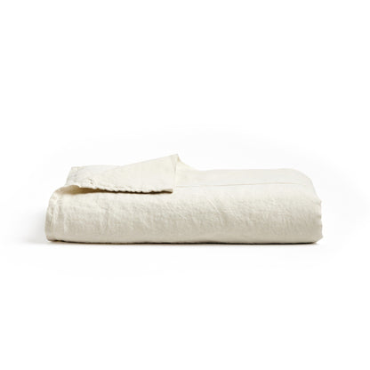 Sable Flat Sheet in Sable White Sand