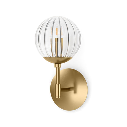 Sunset Sconce in Burnished Brass
