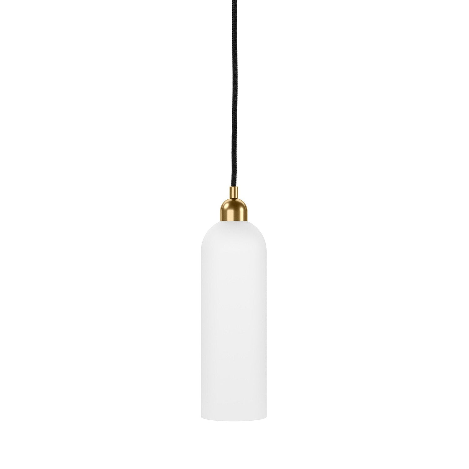 Odyssey Single Pendant in Opal Matte Glass