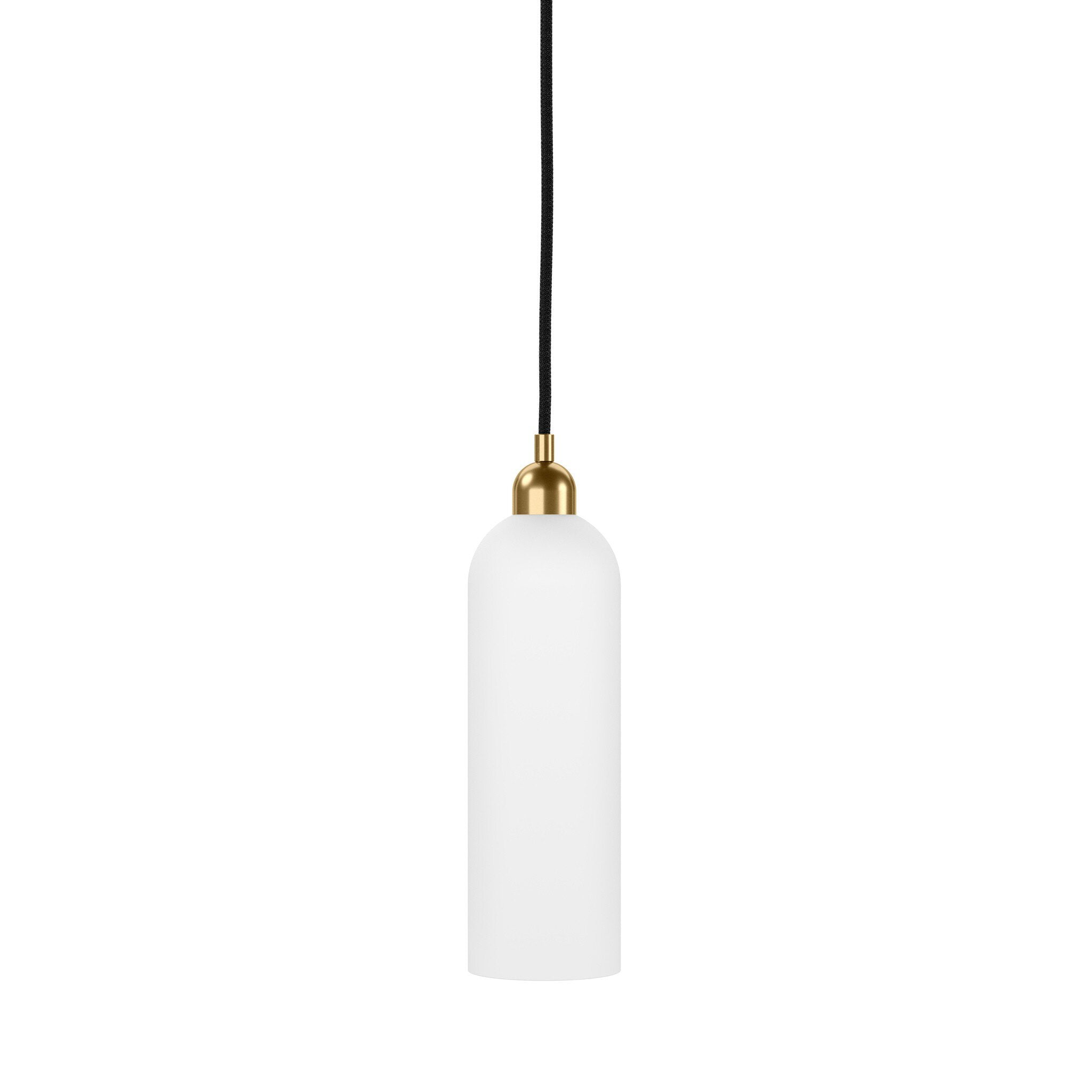 Odyssey Single Pendant in Opal Matte Glass
