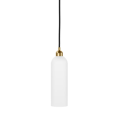 Odyssey Single Pendant in Opal Matte Glass