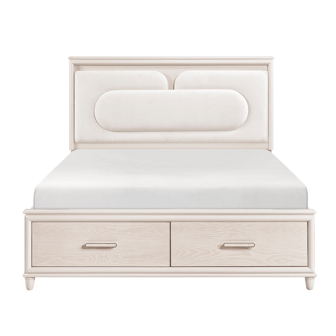 2451K-1EK* (4) Eastern King Platform Bed with Footboard Storage - 2451K-1EK*