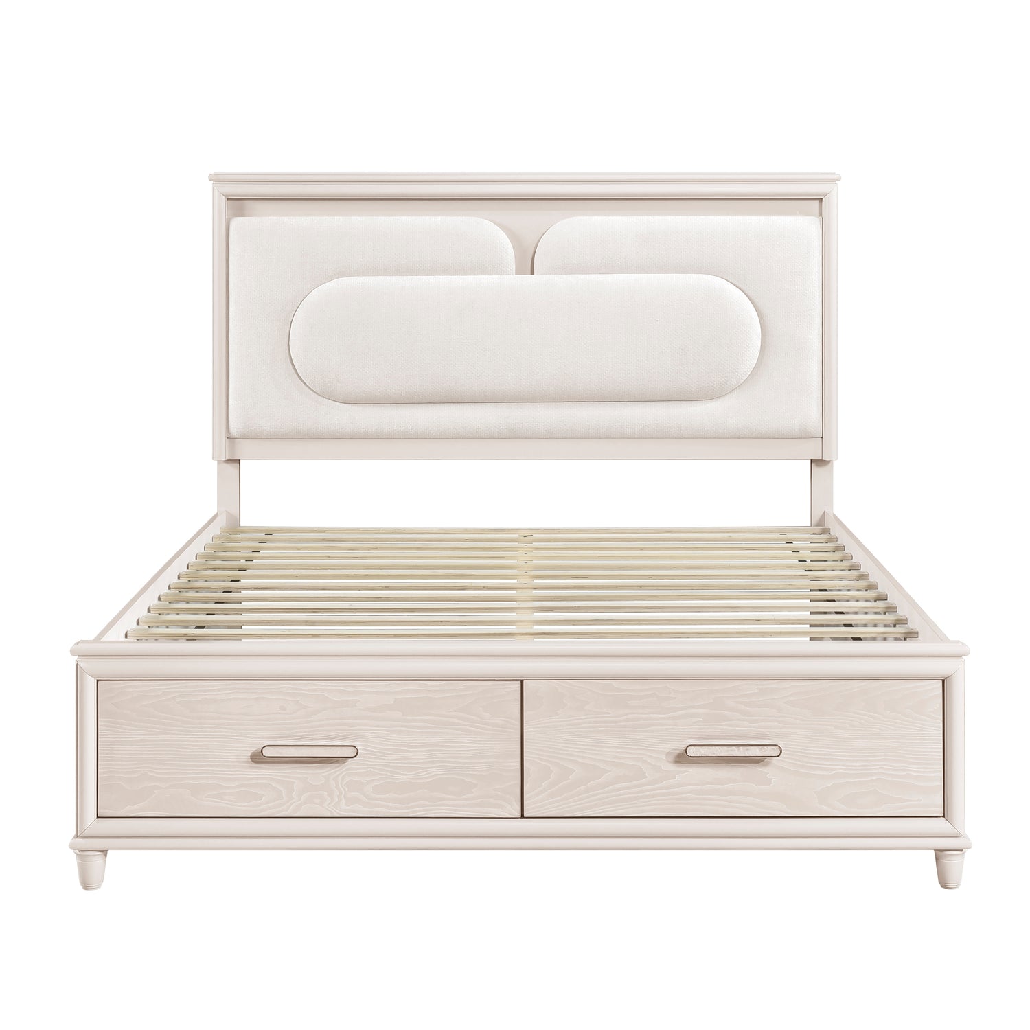2451K-1EK* (4) Eastern King Platform Bed with Footboard Storage - 2451K-1EK*