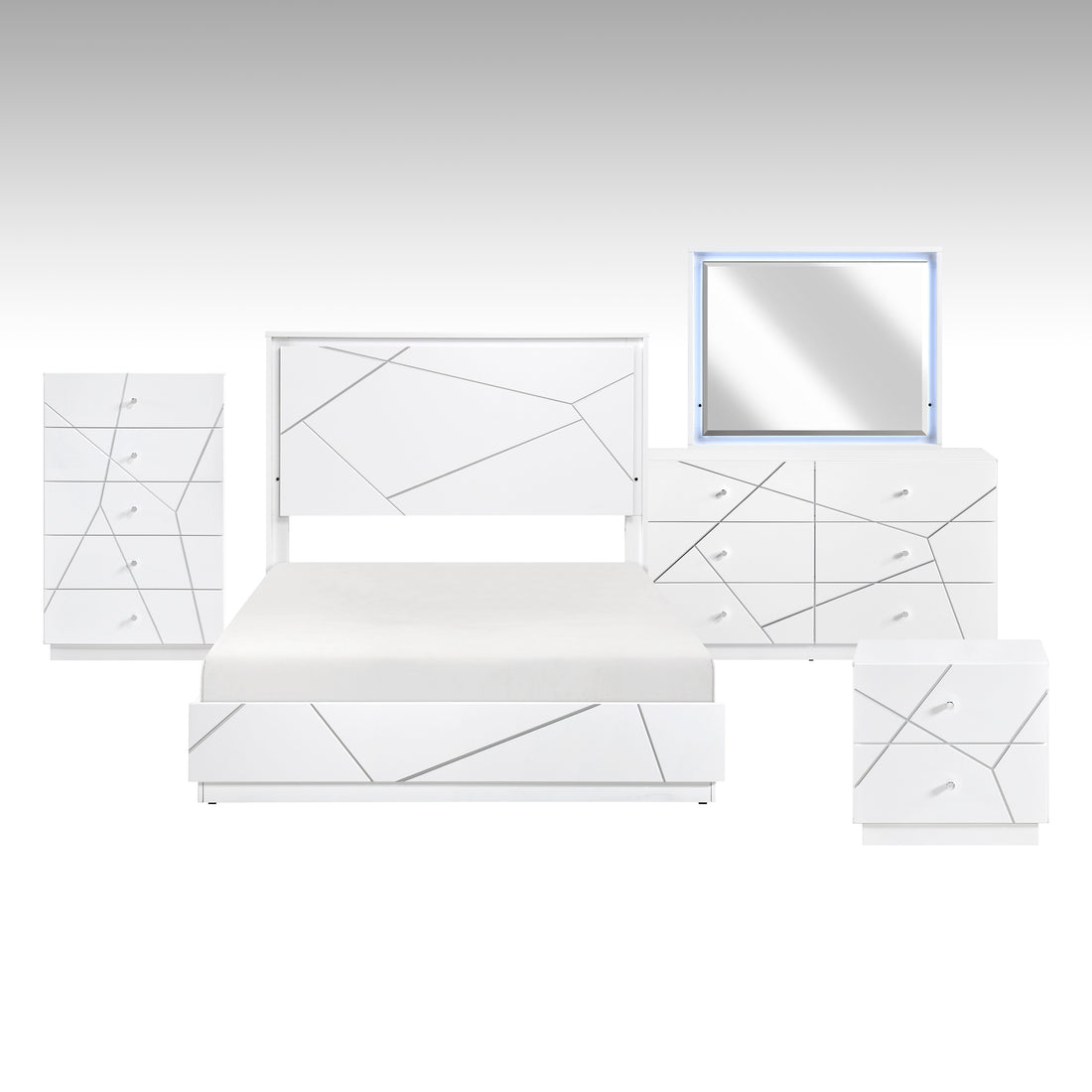 2455-1*9 5pc Set (QB+NS+DR+MR+CH) - 2455-1*9