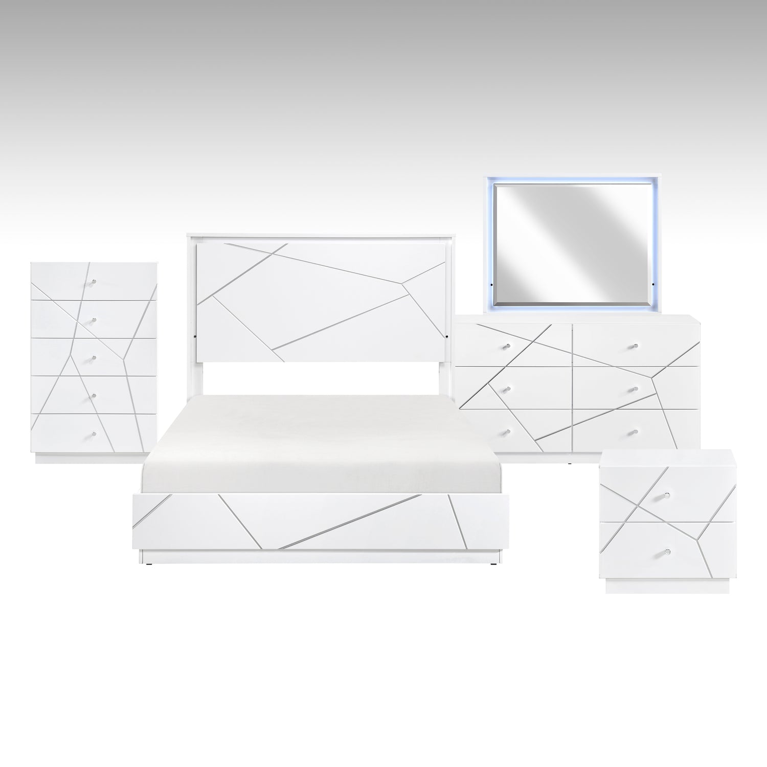 2455-1*9 5pc Set (QB+NS+DR+MR+CH) - 2455-1*9