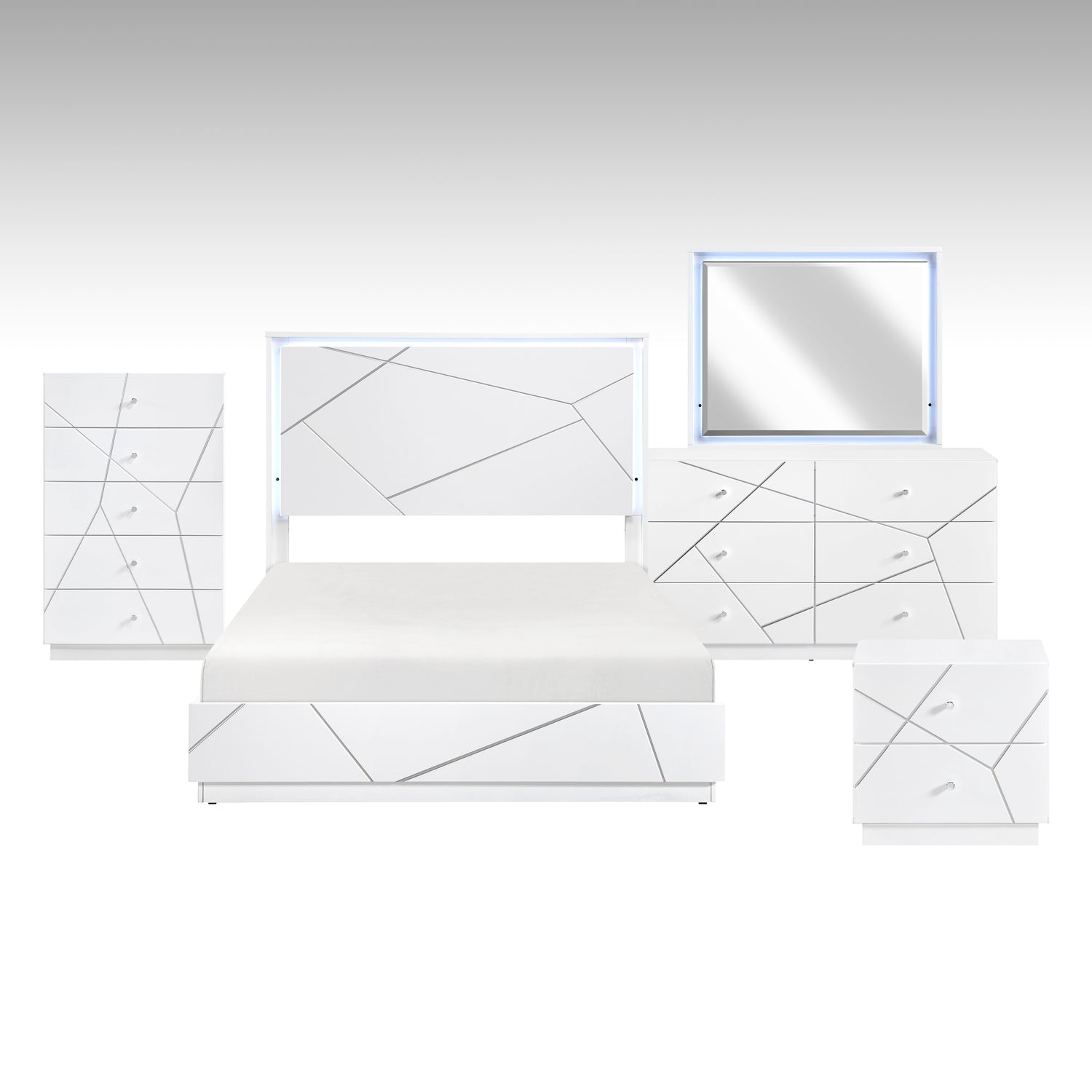 2455-1*9 5pc Set (QB+NS+DR+MR+CH) - 2455-1*9