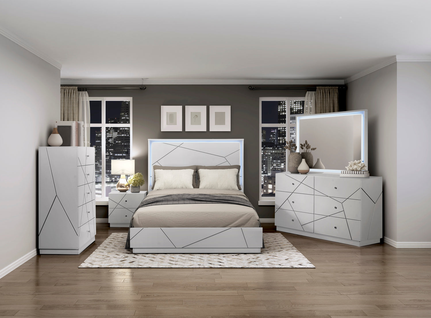 2455K-1EK* (2) Eastern King Bed - 2455K-1EK*