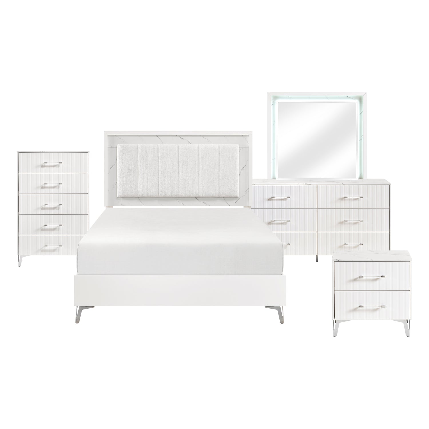 2457-1*9 5pc Set (QB+NS+DR+MR+CH) - 2457-1*9