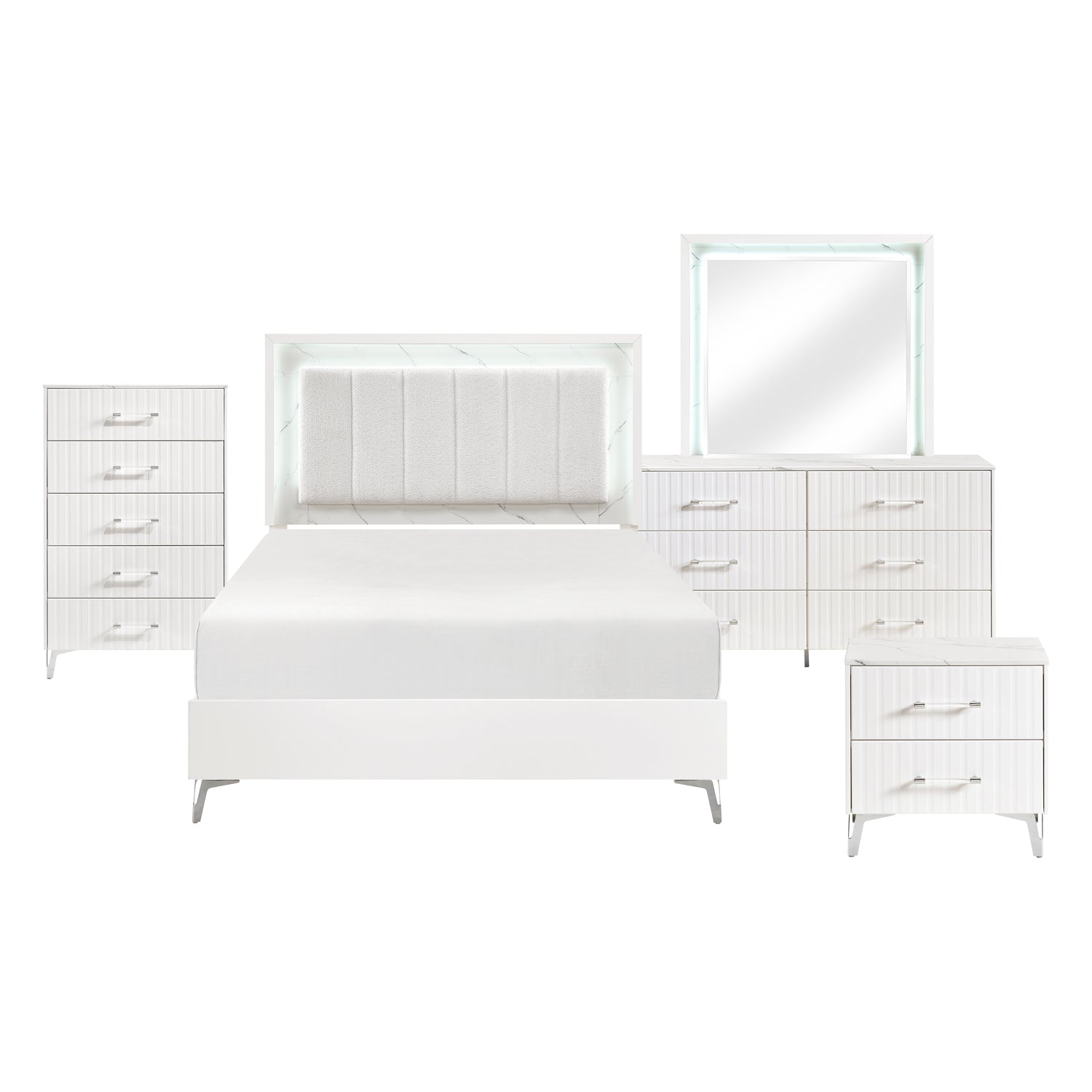 2457-1*9 5pc Set (QB+NS+DR+MR+CH) - 2457-1*9