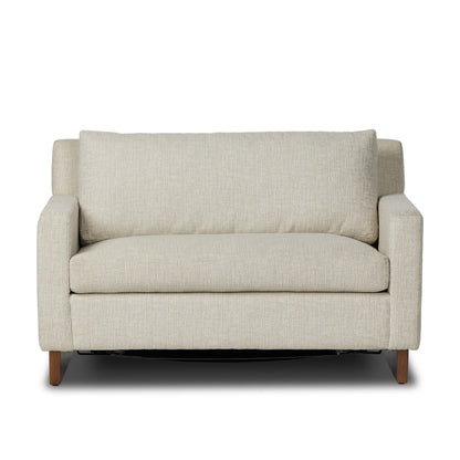 Marquez Sleeper Chair in Alameda Snow