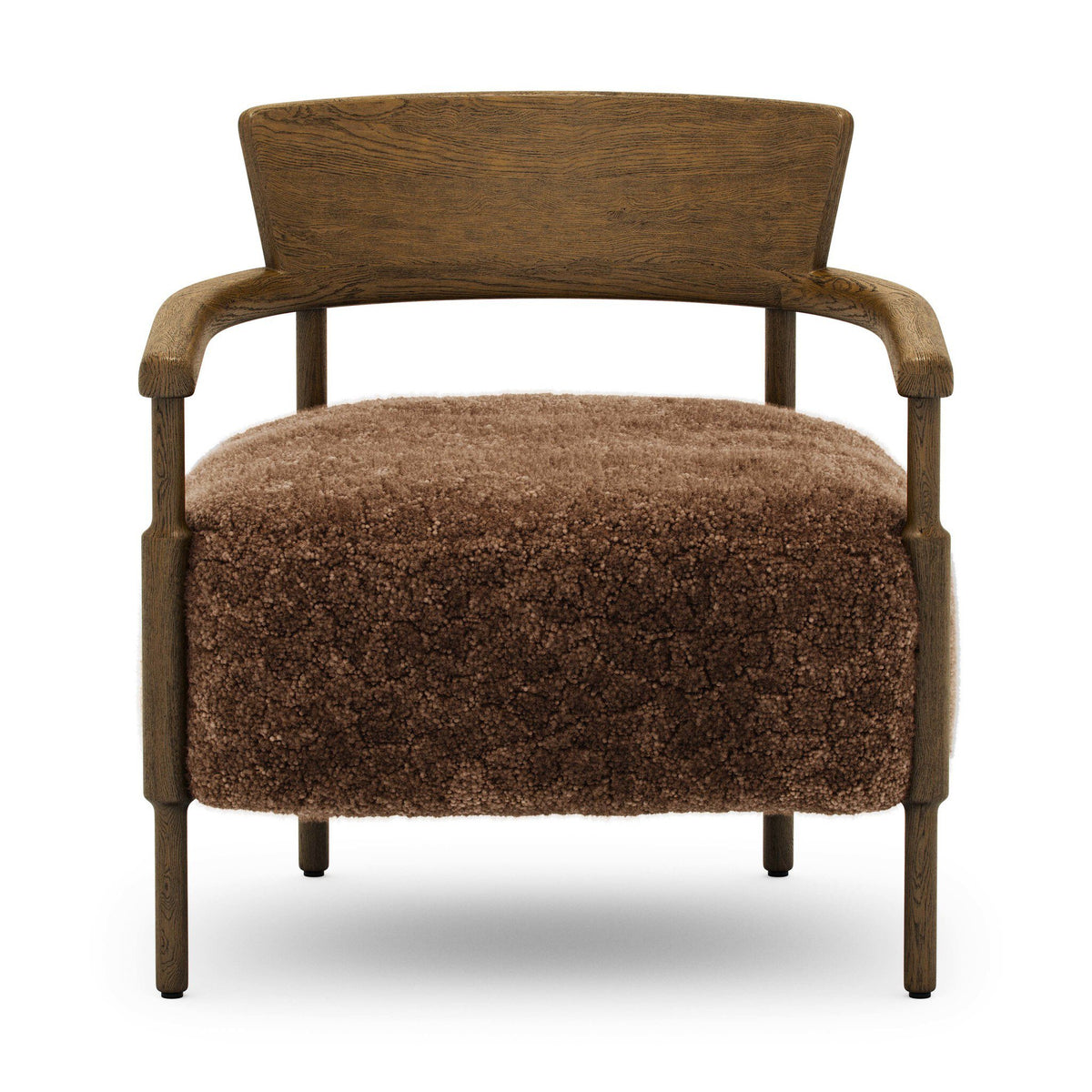 Bennett Chair in Amber Shearling