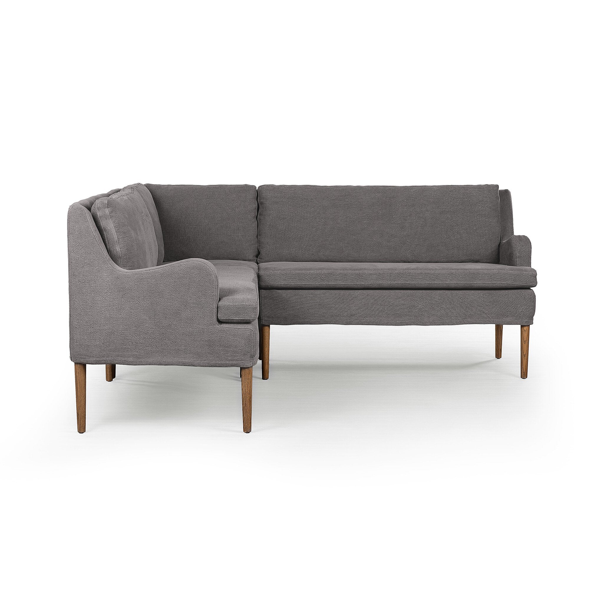 Aurelia Dining Banquette L-Shape in Broadway Denim