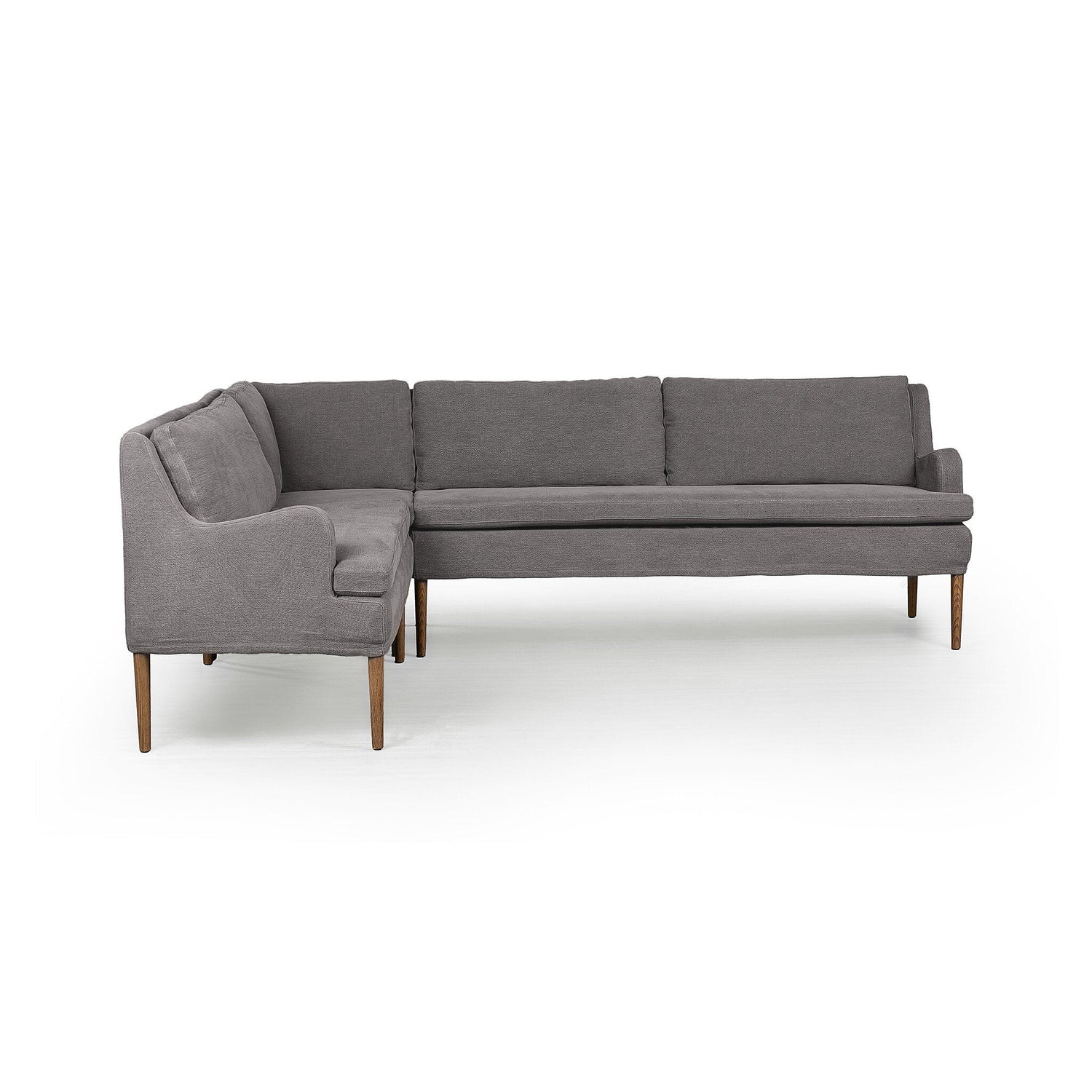 Aurelia Dining Banquette L-Shape in Broadway Denim