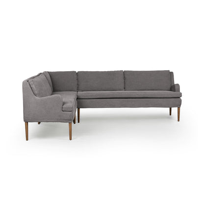 Aurelia Dining Banquette L-Shape in Broadway Denim