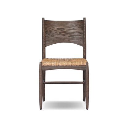 Jovan Dining Chair in Stained Saddle Brown Oak