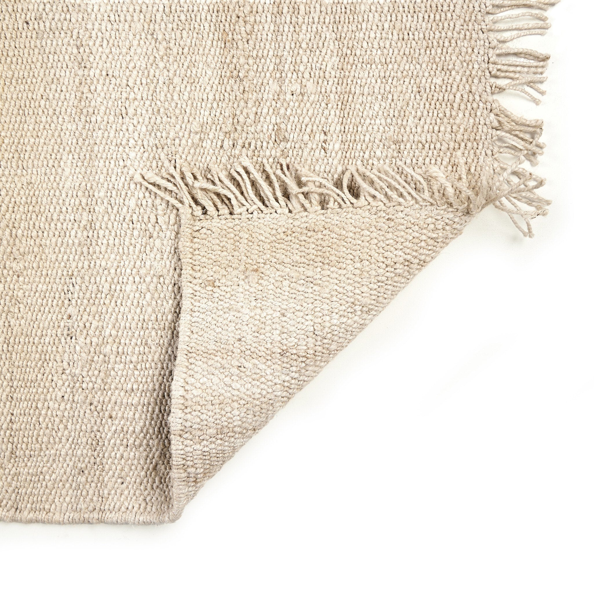 Neva Jute Rug in Bleached Jute