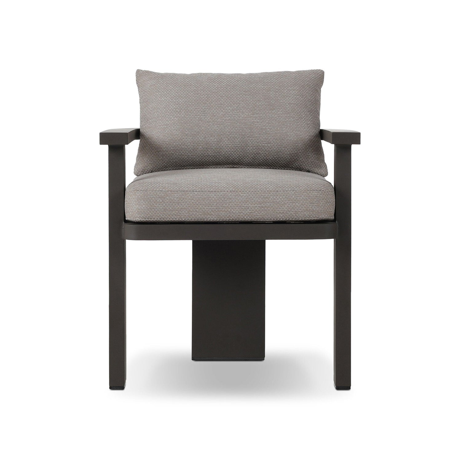 Tahana Outdoor Metal Dining Chair in Casa Grey