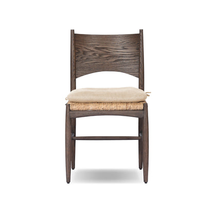 Jovan Dining Chair With Cushion in Savile Flax