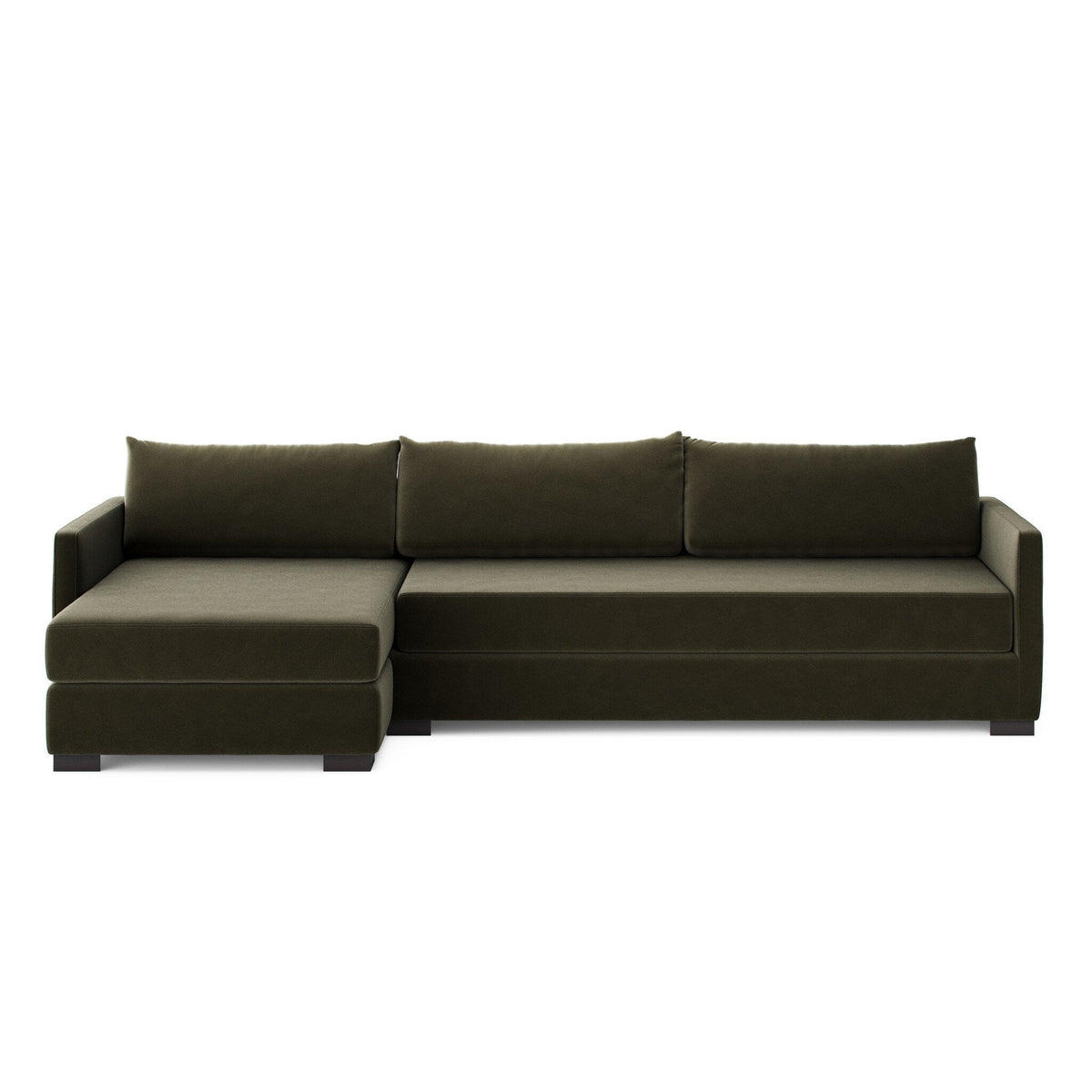 Wickham 2-Piece Sectional in Surrey Olive