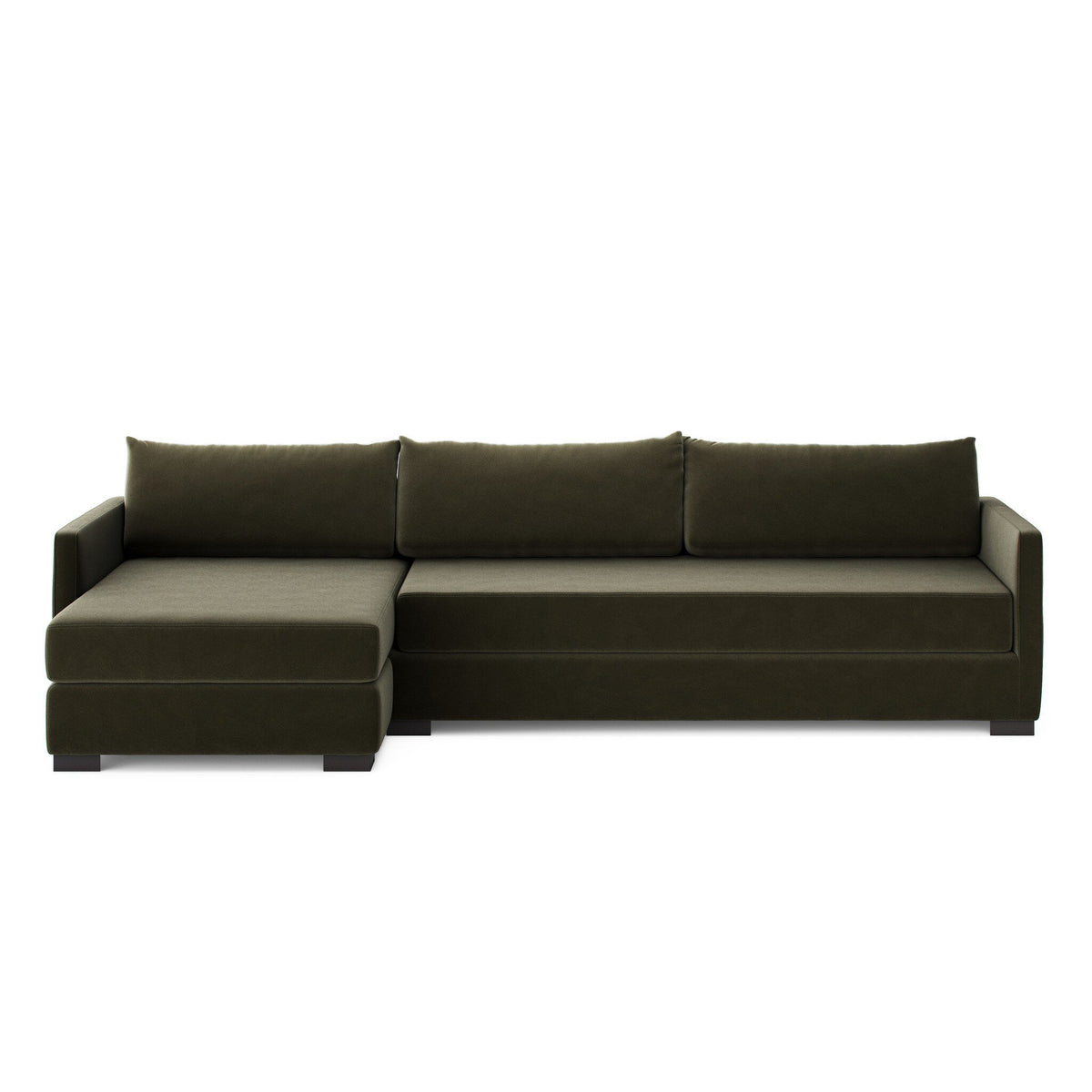 Wickham 2-Piece Sectional in Surrey Olive