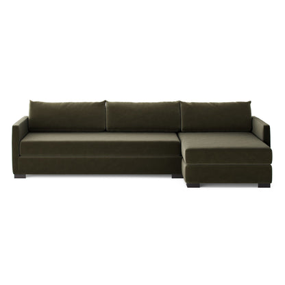 Wickham 2-Piece Sectional in Surrey Olive