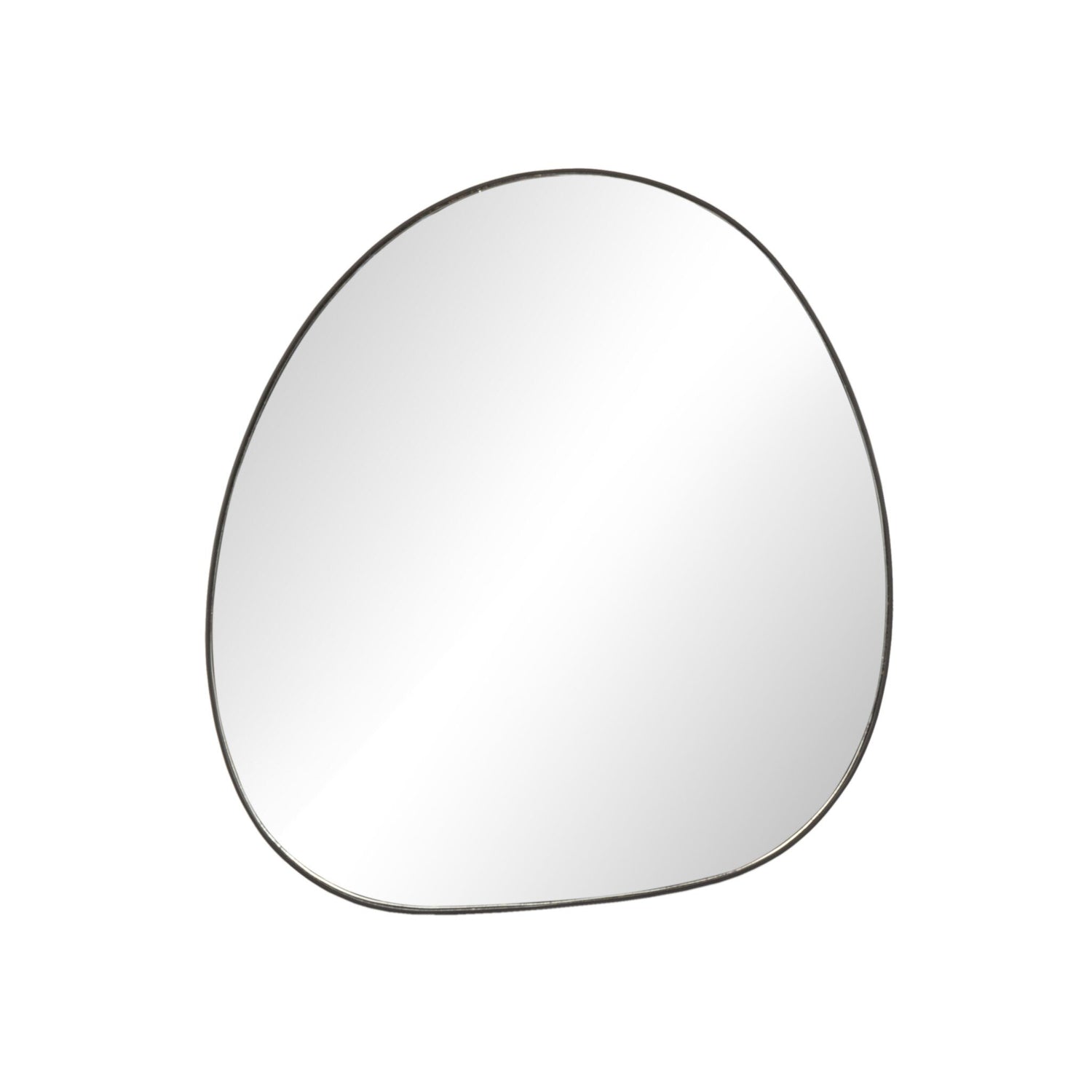 Contour Wall Mirror in Gunmetal