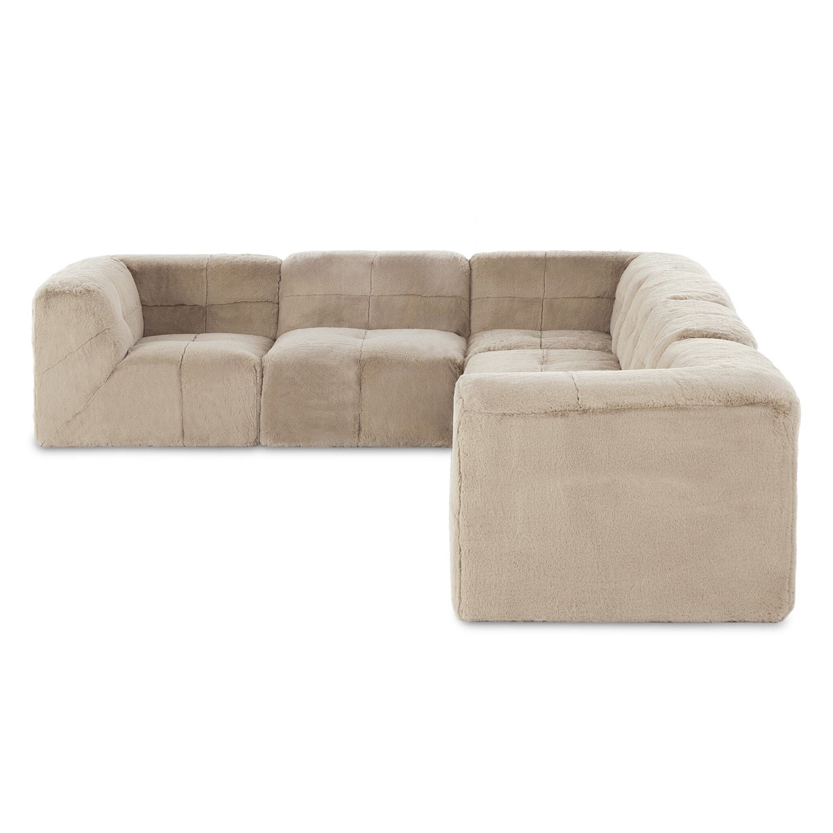Miles 6Pc Sectional in Boden Pewter