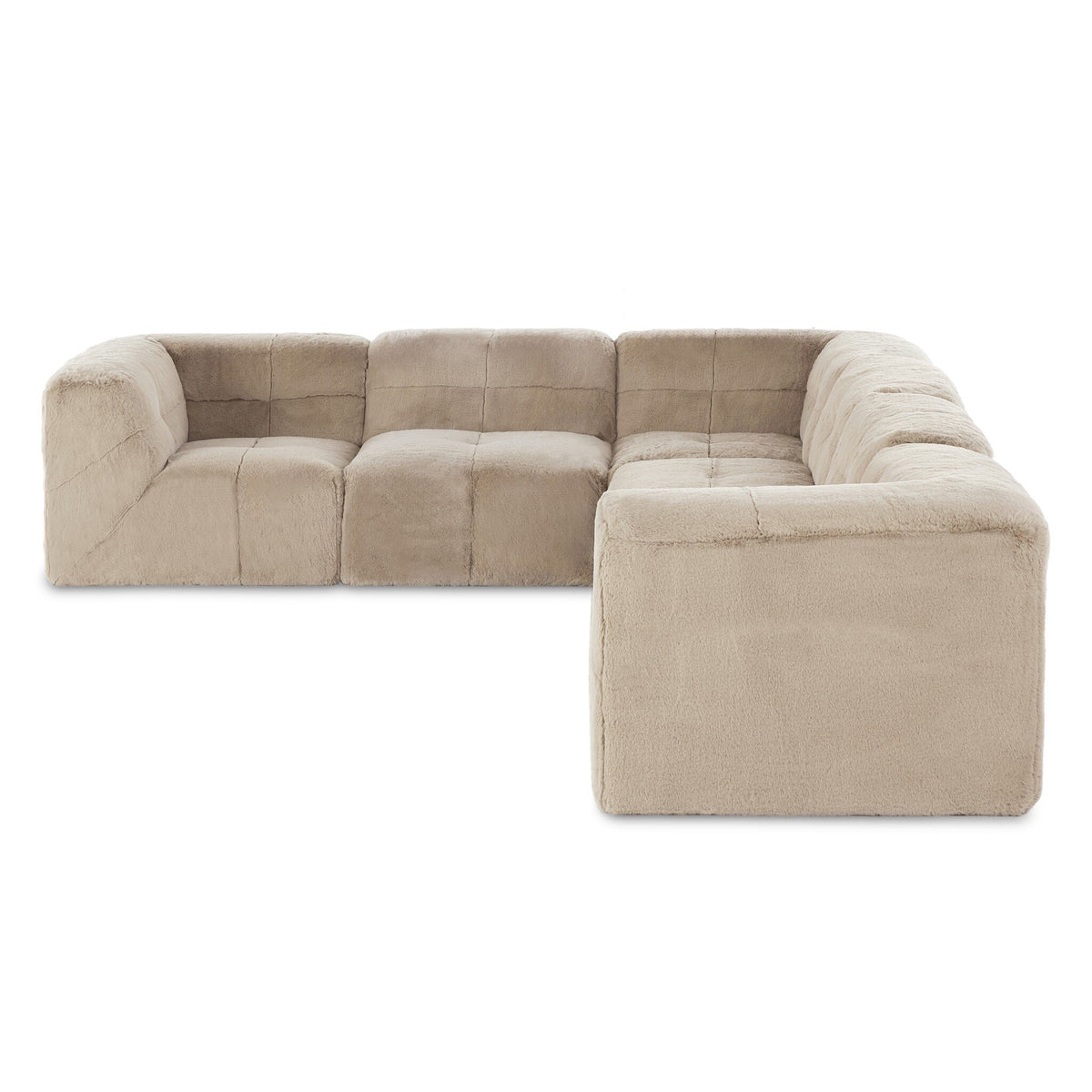 Miles 6Pc Sectional in Boden Pewter