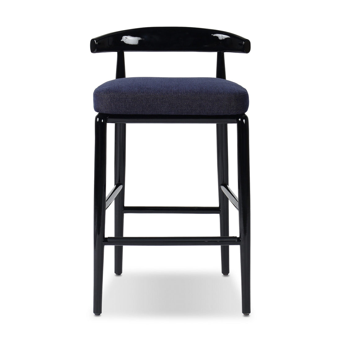 Shaza Stool in Sutton Navy
