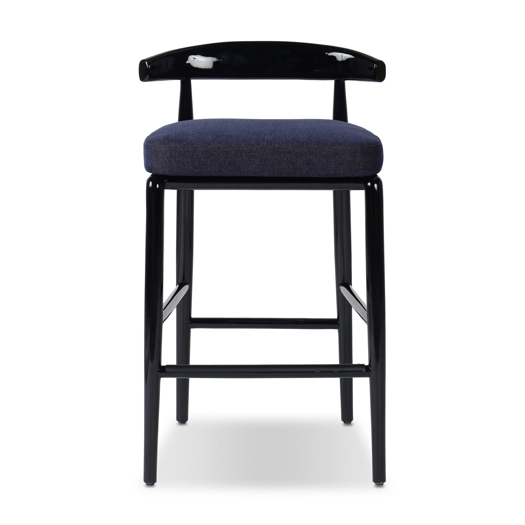 Shaza Stool in Sutton Navy
