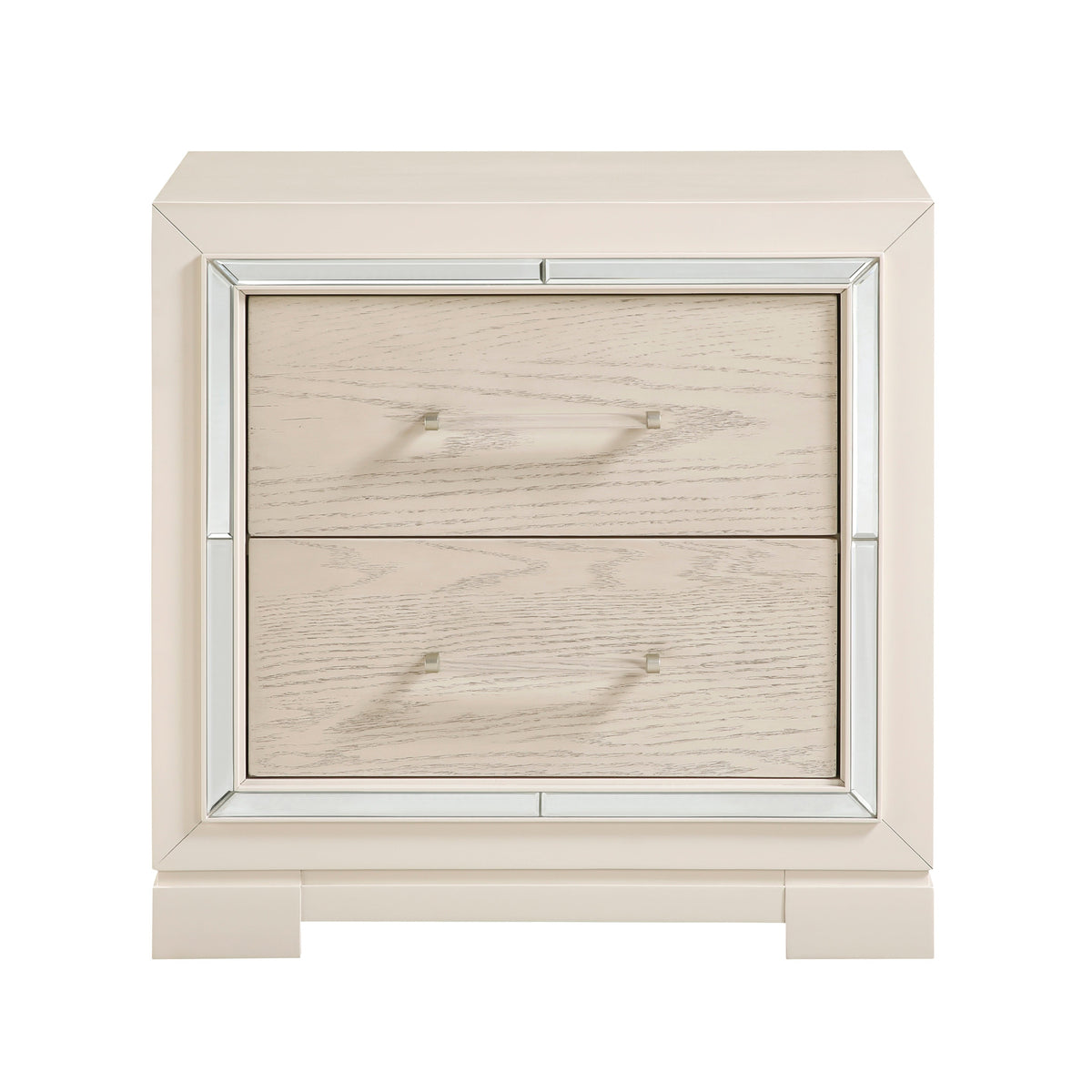 Alabaster Light Gray Nightstand