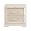 Alabaster Light Gray Nightstand