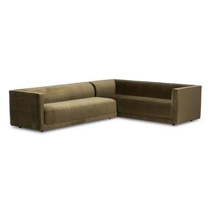 Phillip 2-Piece Sectional in Surrey Olive