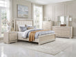 Alabaster Light Gray/Cream Bedroom Set