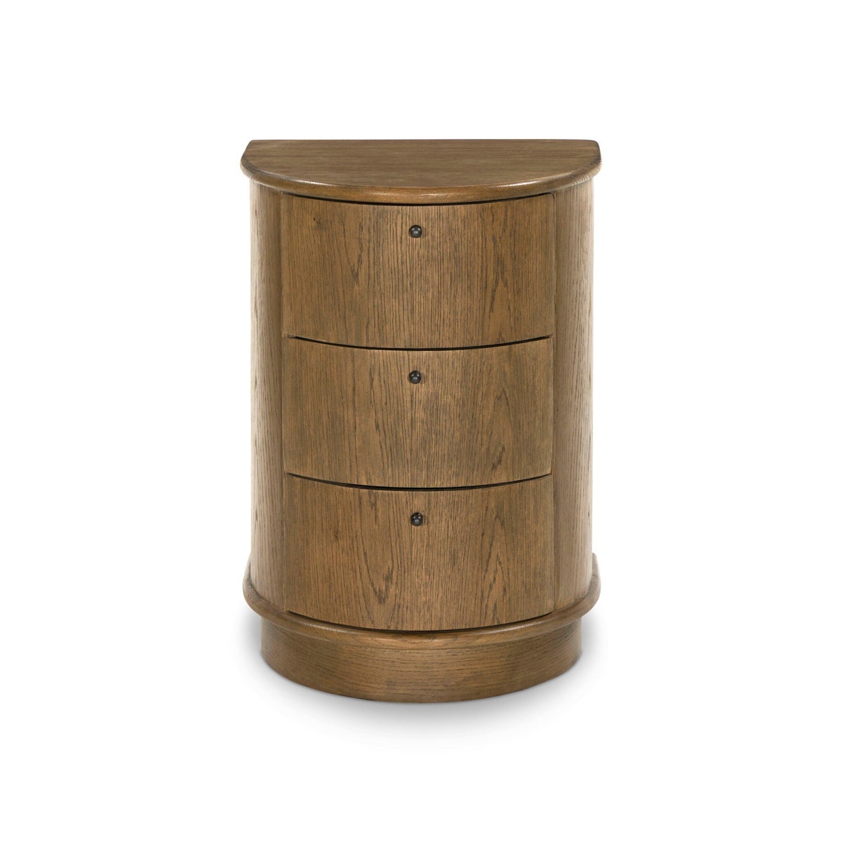 Zoe Nightstand in Warm Natural Oak