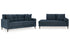 Bixler Navy Sofa and Chaise -  Ashley - Luna Furniture
