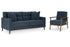 Bixler Navy Sofa and Chair -  Ashley - Luna Furniture