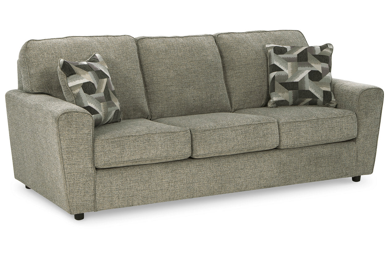 Cascilla Pewter Sofa and Loveseat -  Ashley - Luna Furniture