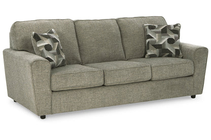 Cascilla Pewter Sofa and Loveseat -  Ashley - Luna Furniture