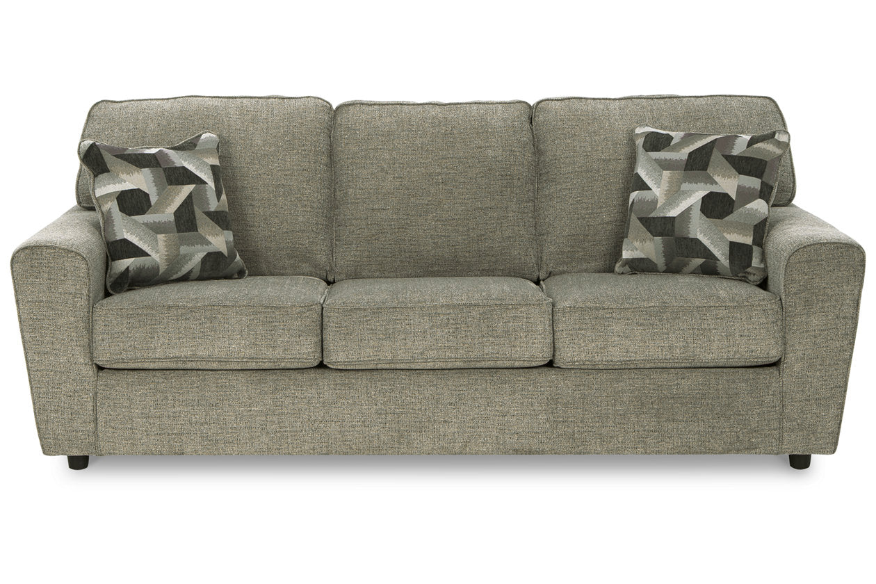 Cascilla Pewter Sofa and Loveseat -  Ashley - Luna Furniture