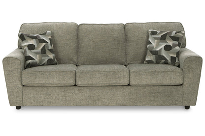 Cascilla Pewter Sofa and Loveseat -  Ashley - Luna Furniture