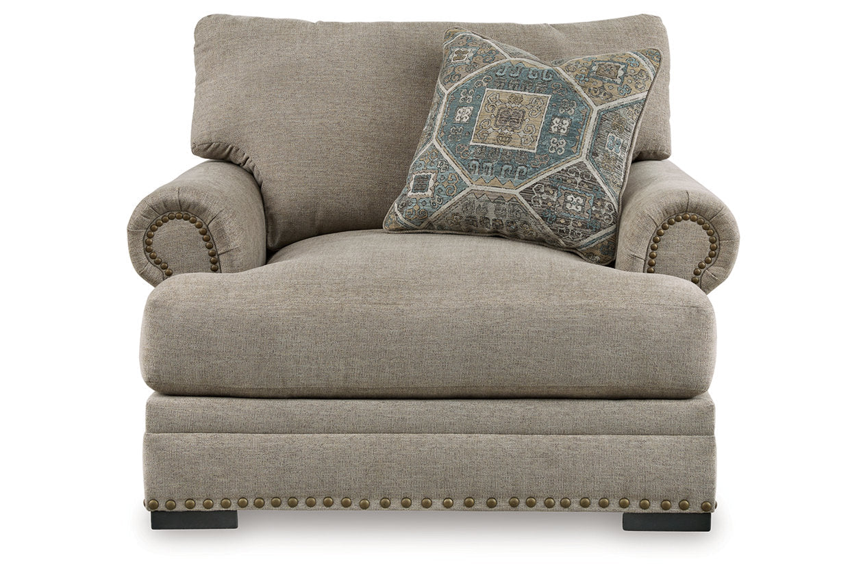 Galemore  Sofa, Loveseat, Oversized Chair and Ottoman -  Ashley - Luna Furniture