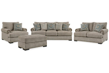 Galemore  Sofa, Loveseat, Oversized Chair and Ottoman -  Ashley - Luna Furniture