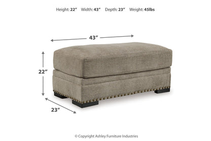 Galemore  Sofa, Loveseat, Oversized Chair and Ottoman -  Ashley - Luna Furniture