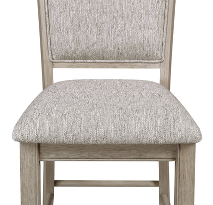 Fulton White Oak Counter Height Dining Chair, Set of 2 from Crown Mark - Luna Furniture