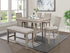Fulton White Oak Counter Height Dining Chair, Set of 2 from Crown Mark - Luna Furniture