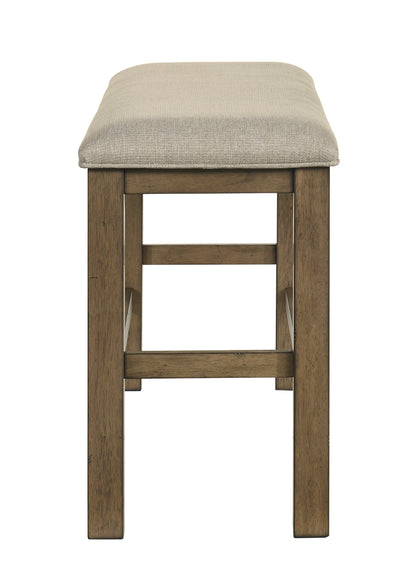 Cockrell Brown/Beige Extendable Counter Height Set from Crown Mark - Luna Furniture
