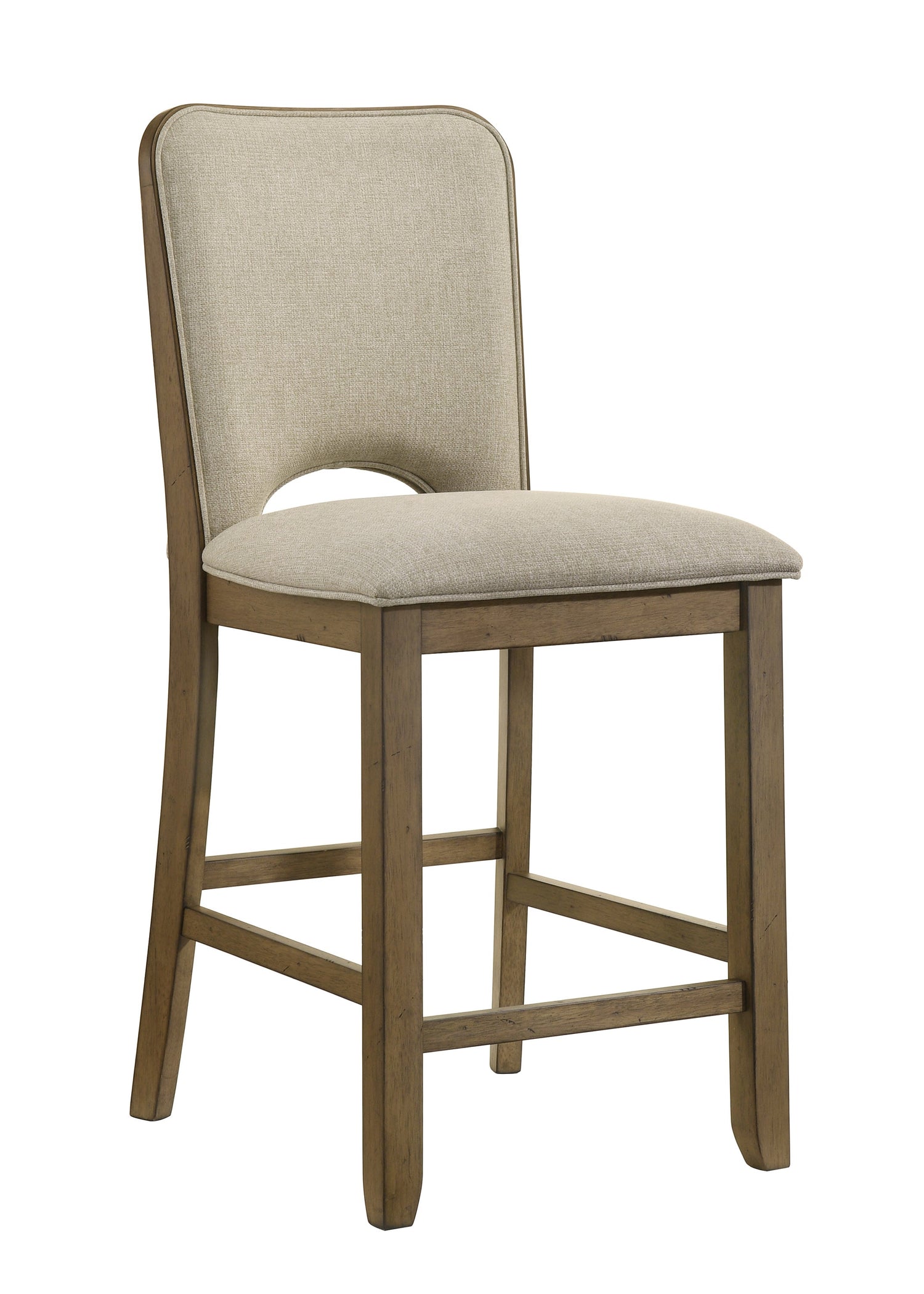 Cockrell Brown/Beige Extendable Counter Height Set from Crown Mark - Luna Furniture